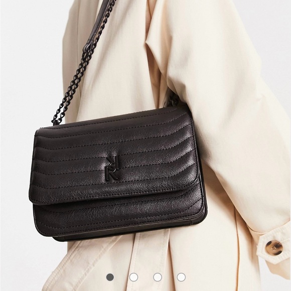 River Island Chain Shoulder / Cross Body Bag - Picture 3 of 4